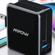 Mpow 18W USB AC Wall Charger with Quick Charge,$5 with code ITSVP356